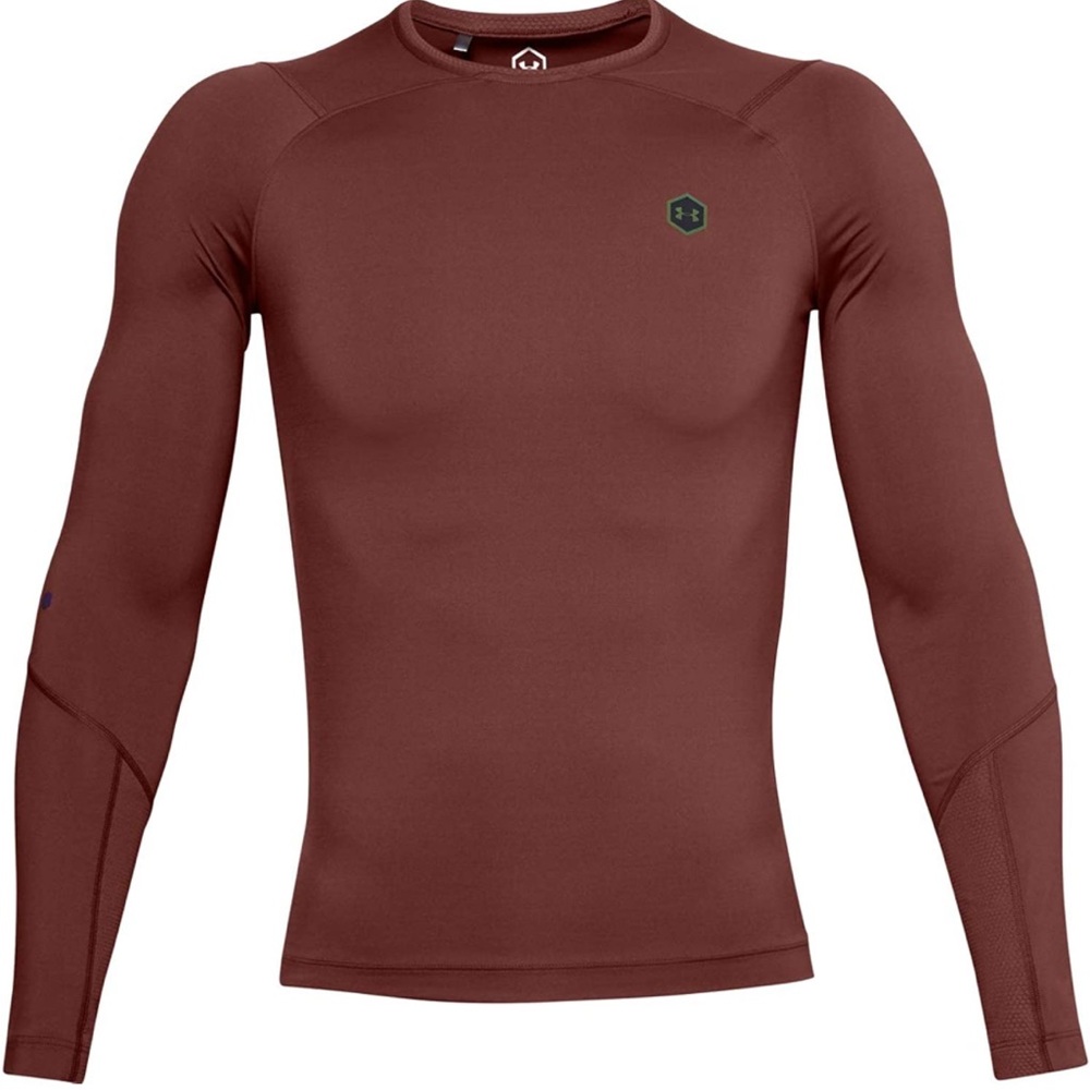 NWT under armor heatgear rush compression long sleeve shirt size medium - Picture 3 of 7